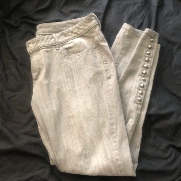 Victoria's Secret Denim - Grey Victoria’s Secret Jeans